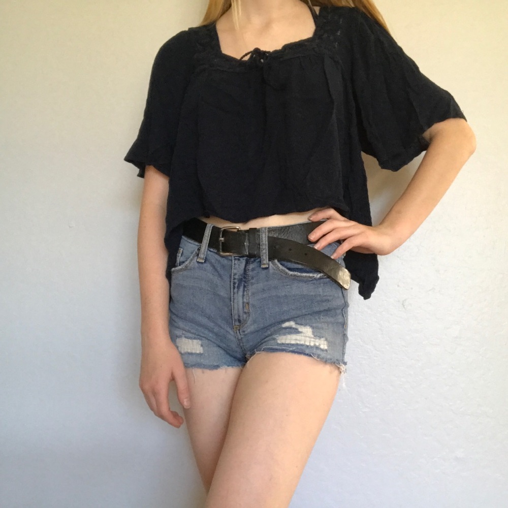 Blue Hollister T shirt